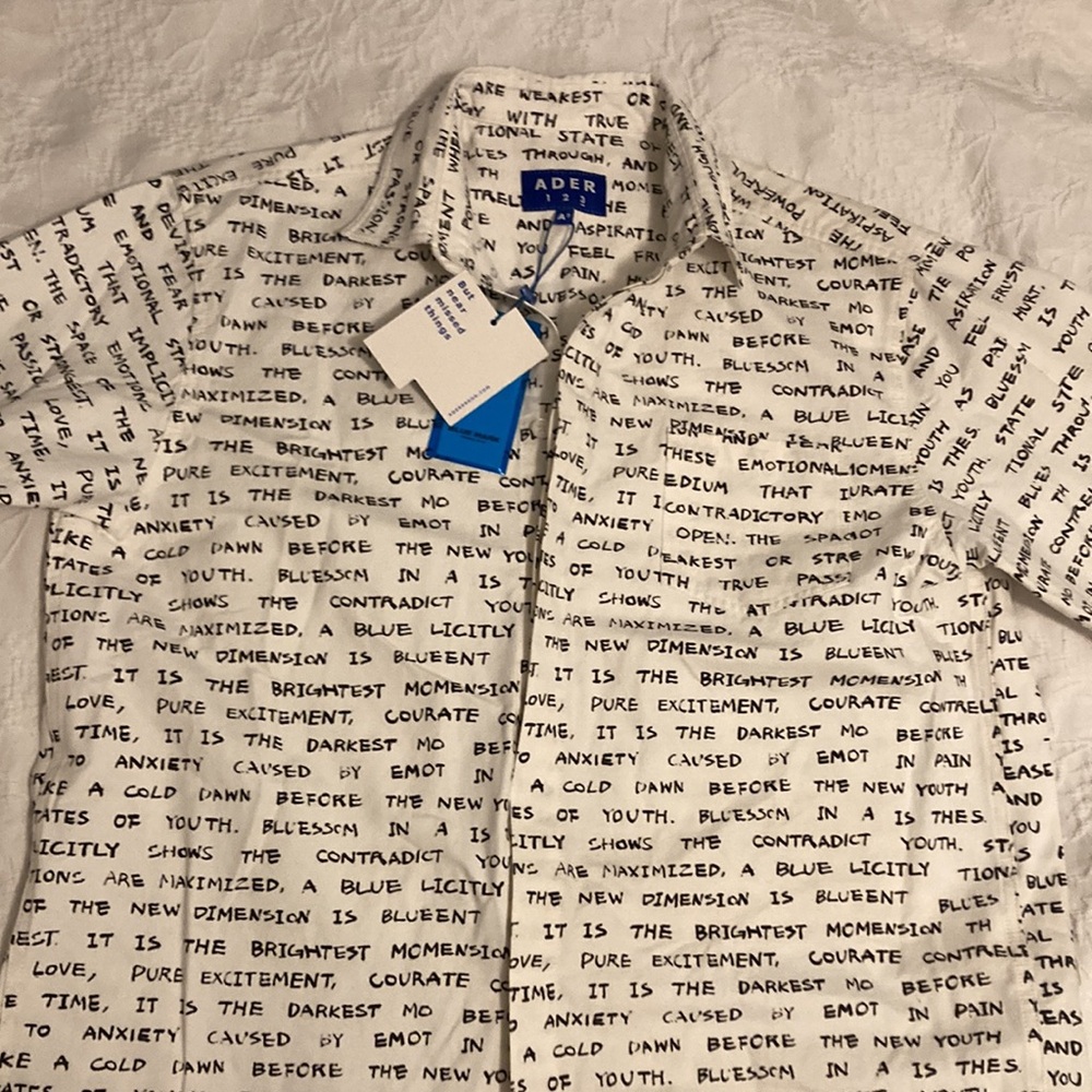 NWT Ader Error Button-Down - Picture 4 of 14